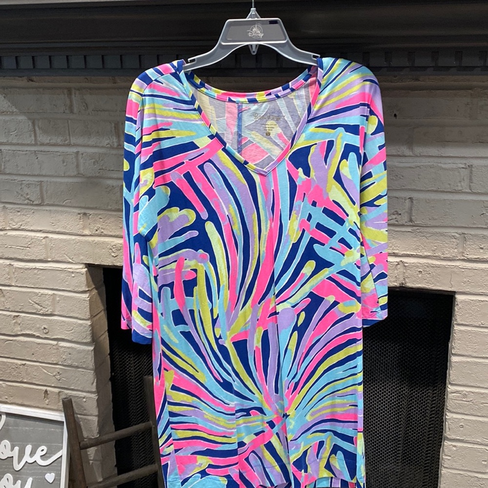 Lilly Pulitzer 3/4 length sleeve dress